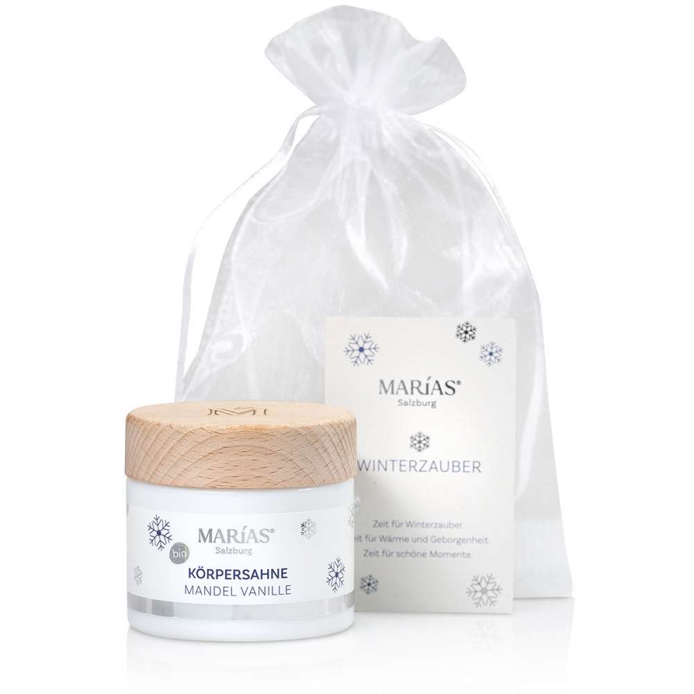 Bio Körpersahne Mandel Vanille "Home Spa", 100 ml verpackt