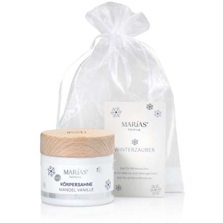 Bio Körpersahne Mandel Vanille "Home Spa", 100 ml verpackt